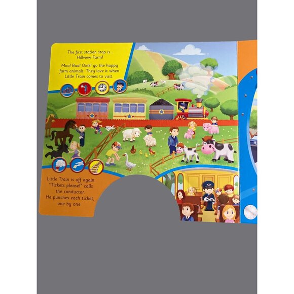 Little Train’s Big Journey Hardcover Children's Board Book - Picture 5 of 12